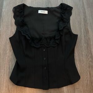 Danielle Guizio Paloma Corset Top